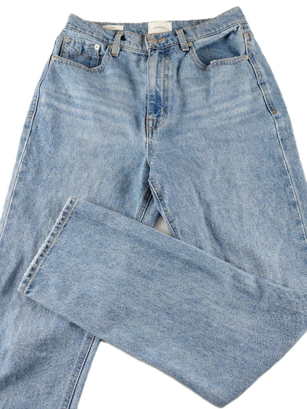 Unpublished Sloane High Rise Cigarette Jean Women's 27 Miracle Mile Light Wash